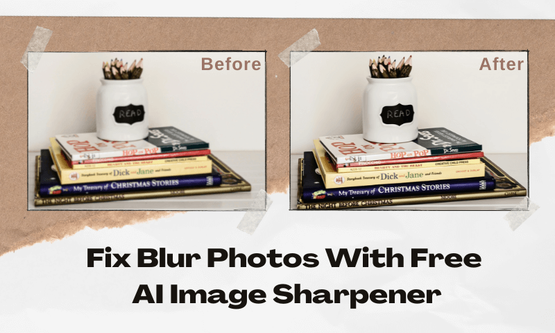 Fix Blur Photos With A Free AI Image Sharpener