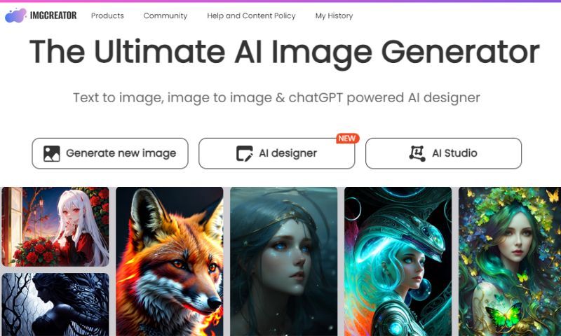 ImgCreator: Generate Text-based Images for Your Designs