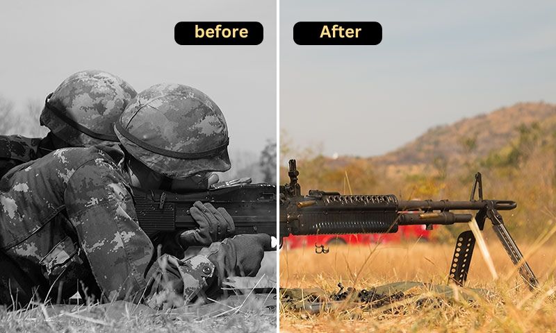 Colorize War Photos, Feel Real Pain